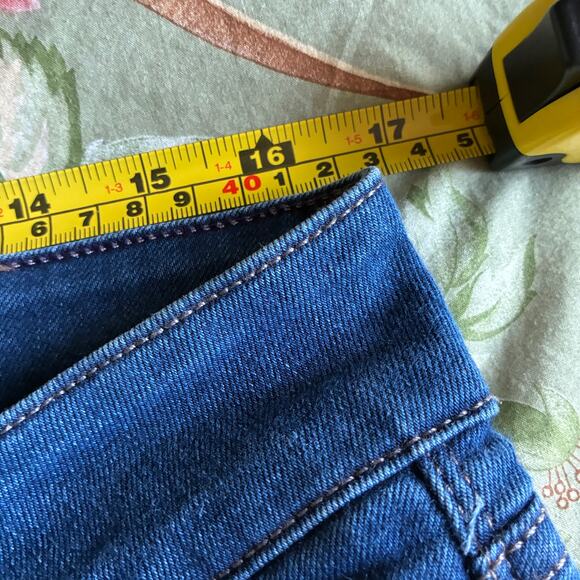 NYDJ Alina Legging Ankle Blue Stretch Jeans, Size 14 - Picture 4 of 7